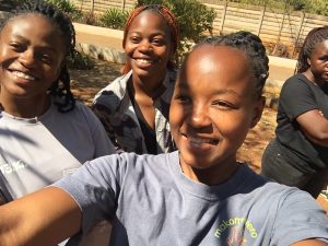 Selfie with Delight, Nyasha and Panashe